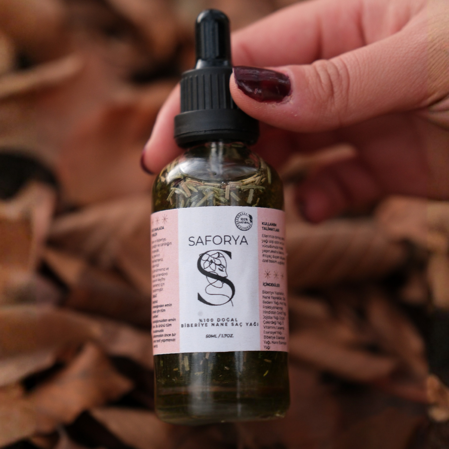 Biberiye Ve Nane Saç Yağı