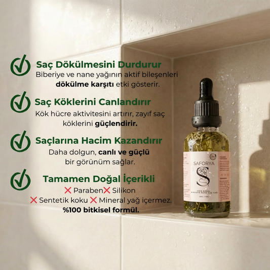 Biberiye Ve Nane Saç Yağı