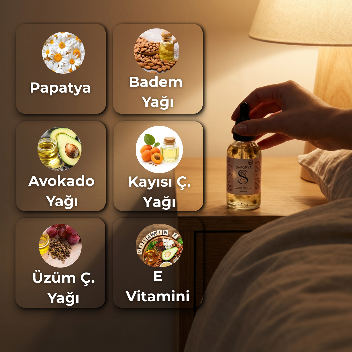 Sakinleştirici Papatya Vücut Yağı